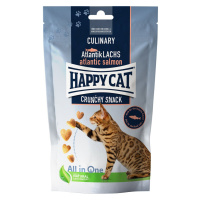 Happy Cat Culinary Crunchy Snack atlantský losos 5 × 70 g