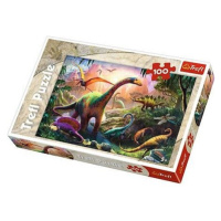 Trefl puzzle 100 - Dinosauři