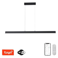 IMMAX NEO LITE TRIANGOLO Smart závěsné svítidlo černé 125 cm, 28 W, Tuya WiFi s BEACON