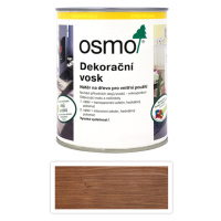 OSMO Dekorační vosk transparentní 0.75 l Ořech 3166
