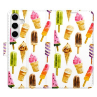 iSaprio flip pouzdro Ice Cream Pattern pro Samsung Galaxy S24