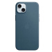 Apple iPhone 15 Plus z tkaniny FineWoven s MagSafe tichomořsky modrý