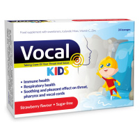 Vocal Kids Měkké pastilky s příchutí Jahody 24 ks