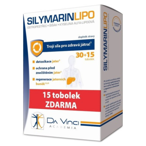 SILYMARIN LIPO Da Vinci Academia 30+15 tobolek