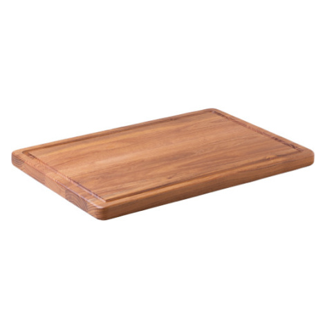 Deska na krájení střední Teak 45,7 x 30,5 x 2,4 cm – GAYA Wooden Sola