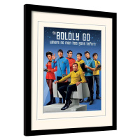 Obraz na zeď - Star Trek - Boldly Go