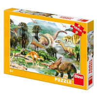 Puzzle 100XL Život dinosaurů