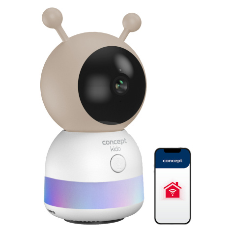 Concept KD4000 dětská chůvička s kamerou SMART KIDO