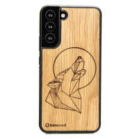 Pouzdro Bewood pro Samsung Galaxy S22 Plus Vlk Dub