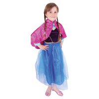 Dětský kostým princezna zimní Anička DELUXE (S) e-obal