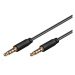 PREMIUMCORD Kabel Jack 3.5mm 4 pinový M/M 2m pro Apple iPhone, iPad, iPod