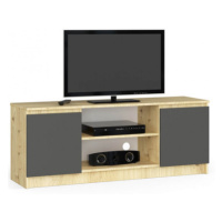 TV stolek RTV K140 artisan oak/grafit-šedá