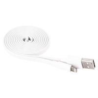 Nabíjecí a datový kabel USB-A 2.0 / Lightning MFi, 1 m, bílý