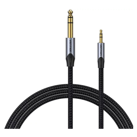 Kabel Vention 3.5mm TRS Male to 6.35mm Male Audio Cable 5m BAUHJ Gray