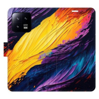 iSaprio flip pouzdro Fire Paint pro Xiaomi 13