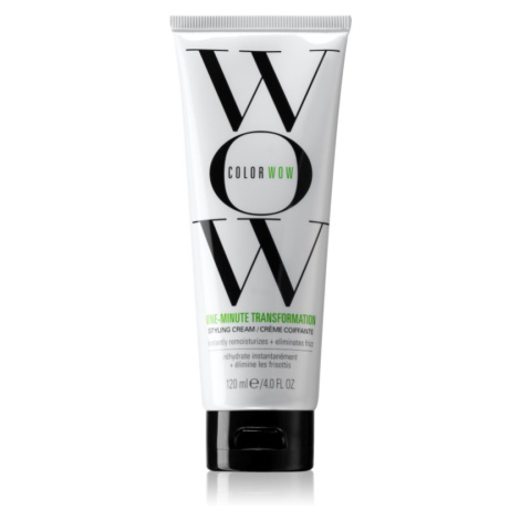 Color WOW One-Minute Transformation uhlazující krém pro nepoddajné a krepatějící se vlasy 120 ml