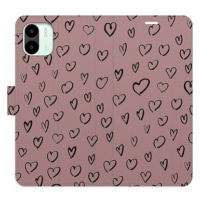 iSaprio Flip pouzdro Heart Dark 02 pro Xiaomi Redmi A1 / A2