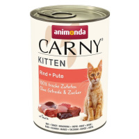 Trixie ANIMONDA konzerva CARNY Kitten hovězí, krůta 400g