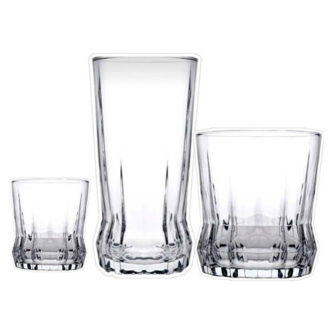 Sklenice v sadě 18 ks Gaia – Hermia