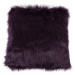 Dekorační povlak na polštář FAUX FUR longhair 50x50 cm, fialový