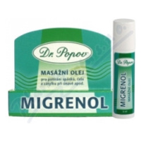 Dr.Popov Migrenol roll-on masážní olej 6ml