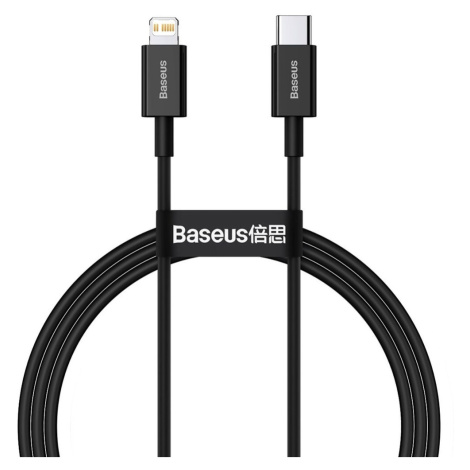 Baseus Superior Series rychlonabíjecí kabel Lightning 20W 1m černá