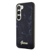 Guess GUHCS23SPCUMAK hard silikonové pouzdro Samsung Galaxy S23 5G black Marble