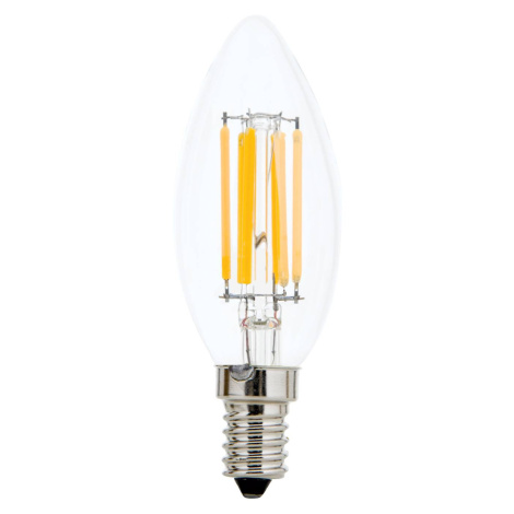 Orion LED žárovka-svíčka E14 4,5W C35 filament 827