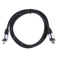 HDMI 2.0 high speed kabel eth.A vidlice-A vidlice 1,5m nylon