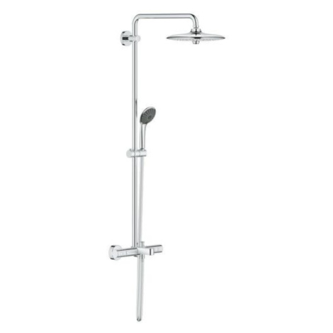 Sprchový systém Grohe Vitalio Joy na stěnu s vanovým termostatem chrom 27860001