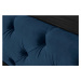 LuxD 24745 Designová postel Laney 180x200 cm tmavě modrý samet