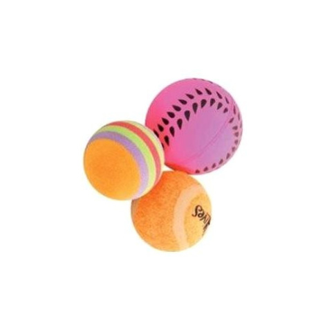 Zolux Sada míčků 3 ks 4 cm oranžová