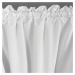 Dekorační záclona s řasící páskou EMILIE bílá 400x250 cm MyBestHome