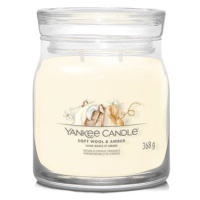 YANKEE CANDLE Signature 2 knoty Soft Wool & Amber 368 g