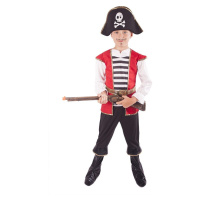 RAPPA Dětský kostým pirát s kloboukem (M) e-obal