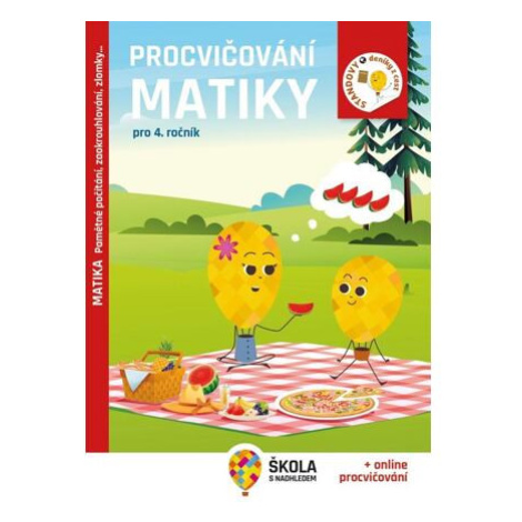 Procvičování matiky pro 4. ročník - Pamětné počítání, zaokrouhlování, zlomky… - Rozšiřující vzdě Fraus