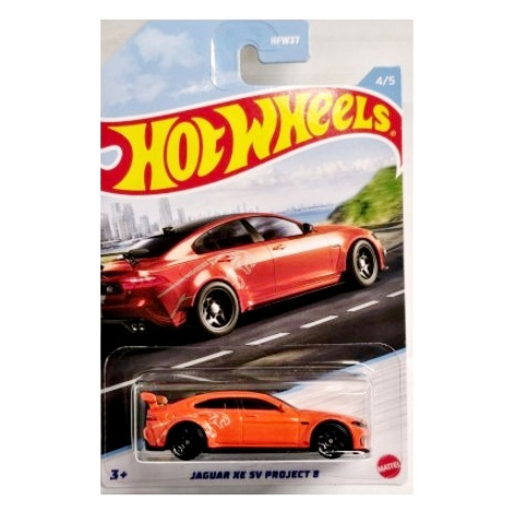 Hot wheels tématické auto luxusní sedan jaguar xe sv project 8 4/5 Mattel