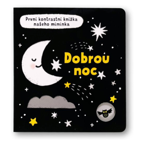 SVOJTKA Dobrou noc - První kontrastní knížka našeho miminka Svojtka&Co.