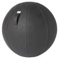 VLUV Sedací míč VEGA, veganská kůže, 700 - 750 mm, černá