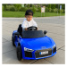 Mamido Elektrické autíčko Audi R8 Spyder modré