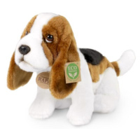 Plyšový basset 32 cm EKO-PŘÁTELSKÝ