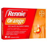 RENNIE Orange 48 tablet