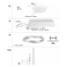 PAULMANN LED lankový systém DiscLED základní sada 5x4,5W 3000K 230/12V matný chrom/chrom