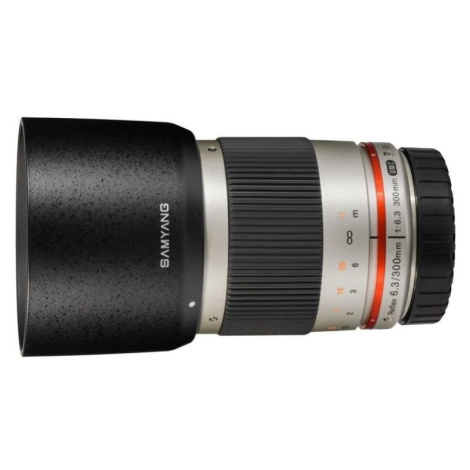 SAMYANG 300 mm f/6,3 ED UMC CS Reflex pro Sony E (APS-C) stříbrný