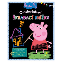 Peppa Pig - Omalovánková škrábací knížka