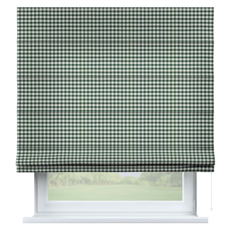 Dekoria Římská roleta Capri, zelená a bílá, Christmas, 144-34