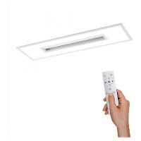 LEUCHTEN DIREKT is JUST LIGHT LED stropní svítidlo hranaté v bílé s nastavitelnou teplotou barvy