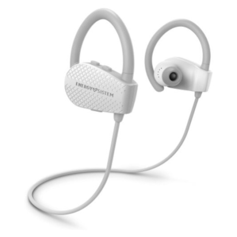Energy Sistem Earphones Bluetooth Sport 1+ Snow, Bluetooth sportovní sluchátka s mikrofonem