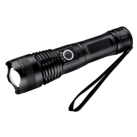 Solight LED nabíjecí svítilna, 1000lm, zoom, dárkové balení, Li-Ion