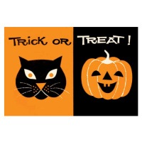 Ilustrace Trick or treat, CSA Images, 40 × 26.7 cm